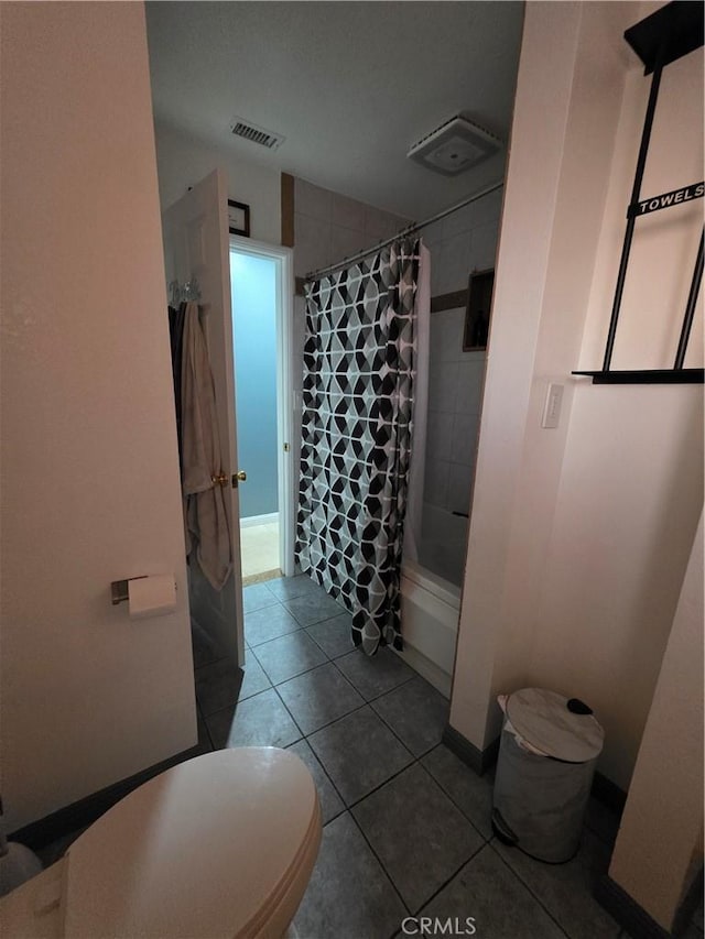 11815 Arliss Way, Grand Terrace, CA 92313 - full bath featuring shower / bath combination with curtain and tile patterned flooring