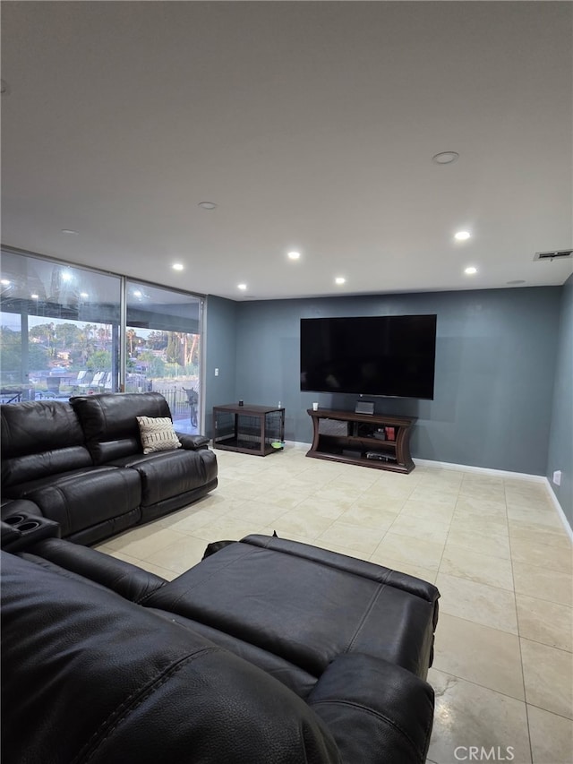 11815 Arliss Way, Grand Terrace, CA 92313 - living room with tile patterned floors and recessed lighting