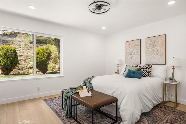 26871 Via Santa Lucia, Mission Viejo, CA 92691 - bedroom with recessed lighting and wood finished floors