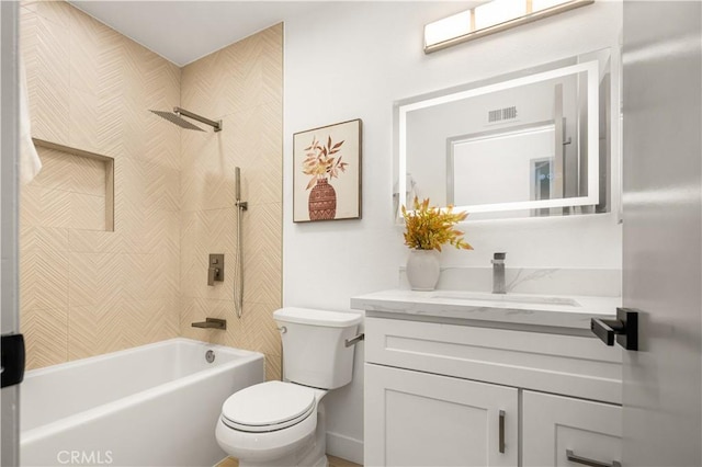 26871 Via Santa Lucia, Mission Viejo, CA 92691 - full bathroom featuring vanity and shower / tub combination