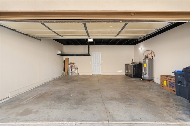 341 Carriage Dr Unit 51-A, Santa Ana, CA 92707 - garage with water heater