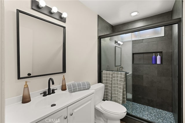 341 Carriage Dr Unit 51-A, Santa Ana, CA 92707 - full bath with vanity and a shower stall