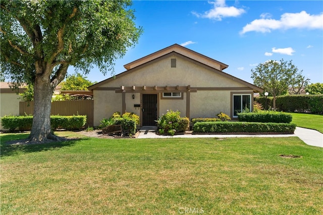341 Carriage Dr Unit 51-A, Santa Ana, CA 92707 - view of front of property with stucco siding and a pergola