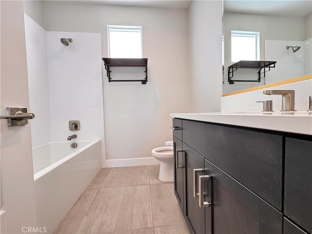 325 Sawbuck, Irvine, CA 92618 - bathroom featuring vanity, shower / tub combination, and tile patterned flooring