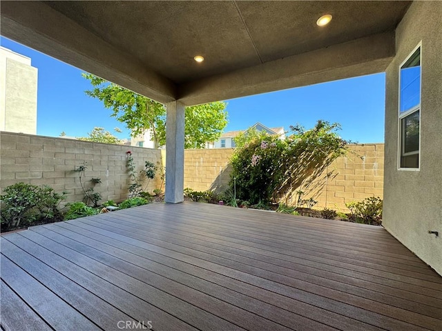 325 Sawbuck, Irvine, CA 92618 - wooden deck with a fenced backyard