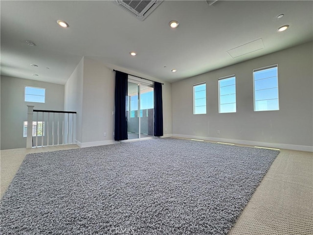 325 Sawbuck, Irvine, CA 92618 - spare room with carpet and recessed lighting