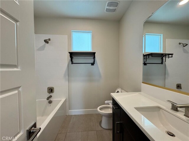325 Sawbuck, Irvine, CA 92618 - full bath featuring tile patterned floors, vanity, and shower / washtub combination