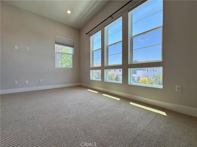 325 Sawbuck, Irvine, CA 92618 - empty room with carpet flooring and recessed lighting