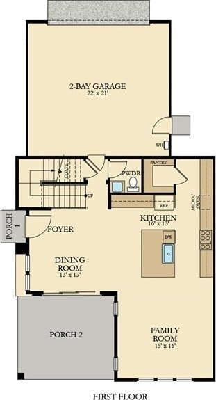 325 Sawbuck, Irvine, CA 92618 - view of floor plan / room layout