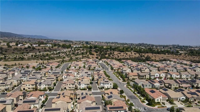 4173 Horvath St Unit 105, Corona, CA 92883 - aerial view of property and surrounding area with nearby suburban area and mountains
