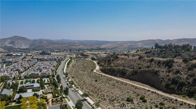 4173 Horvath St Unit 105, Corona, CA 92883 - aerial perspective of suburban area with a mountain backdrop