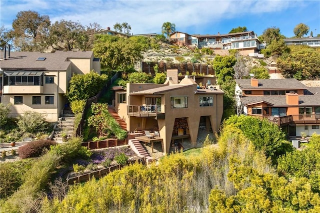 1372 Morningside Dr, Laguna Beach, CA 92651 - view of property with stairway and a residential view
