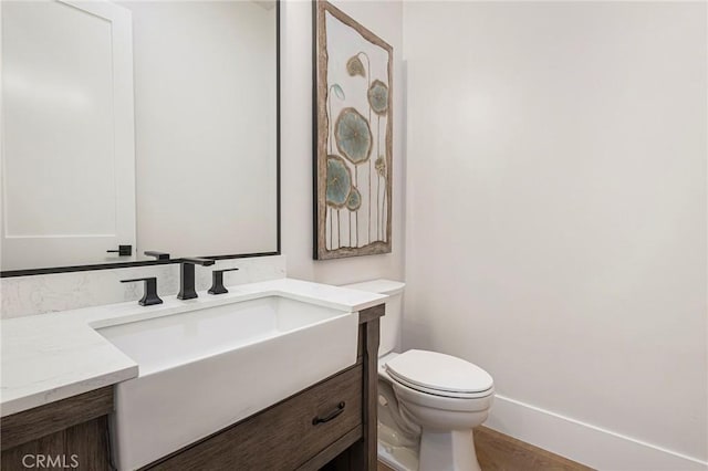 5891 Crestmoor Dr, Paradise, CA 95969 - bathroom with vanity and toilet