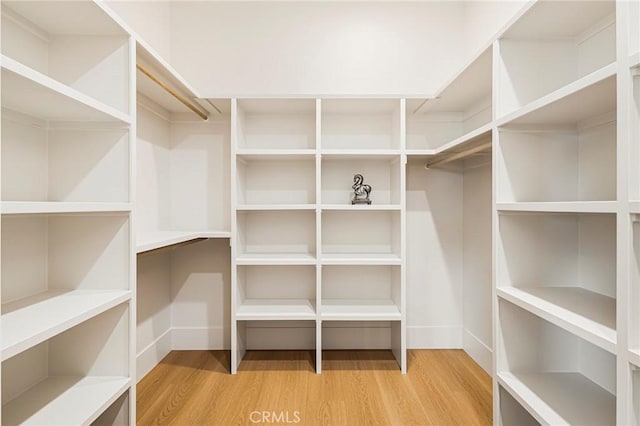 5891 Crestmoor Dr, Paradise, CA 95969 - spacious closet with wood finished floors