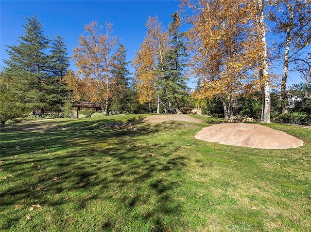 11485 Awenita Ct, Chatsworth, CA 91311 - view of green lawn featuring view of scattered trees