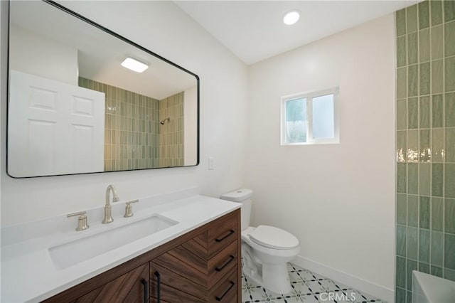 4365 Oneill St, Los Angeles, CA 90032 - bathroom with vanity, a shower, tile patterned flooring, and a tub to relax in