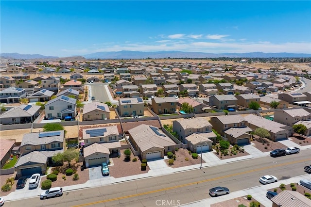 16767 Desert Lily St, Victorville, CA 92394 - aerial perspective of suburban area featuring a mountain backdrop