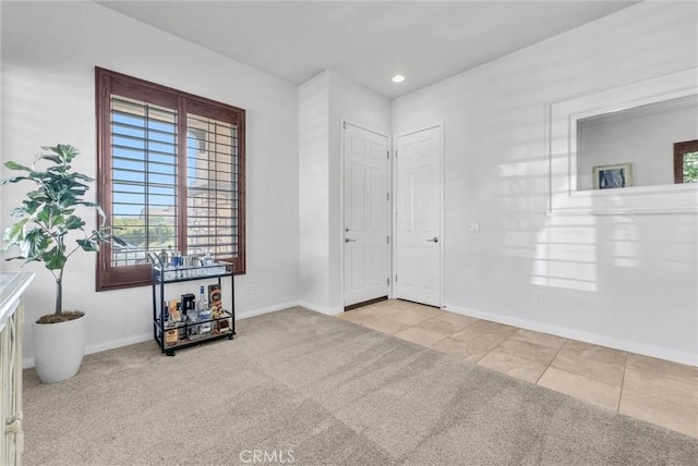 13772 Santa Lucia Ct, Rancho Cucamonga, CA 91739 - tiled entryway with carpet and recessed lighting