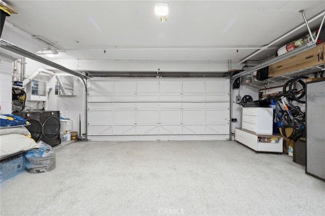 301 W Loraine St Unit 3, Glendale, CA 91202 - garage featuring washer / dryer