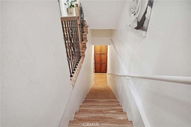 301 W Loraine St Unit 3, Glendale, CA 91202 - staircase featuring wood finished floors