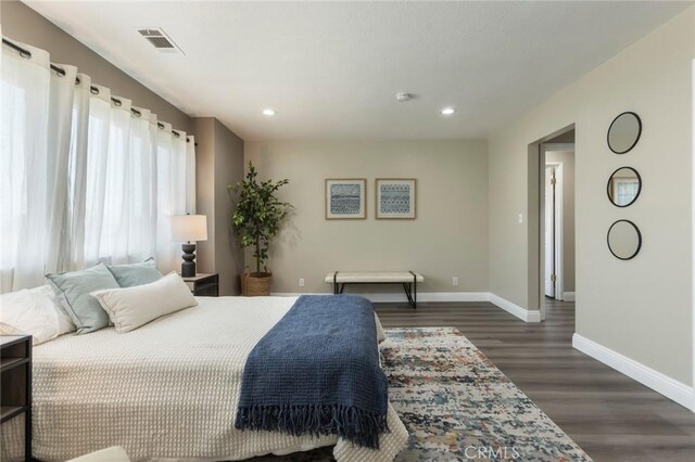 2306 255th St, Lomita, CA 90717 - bedroom with wood finished floors and recessed lighting