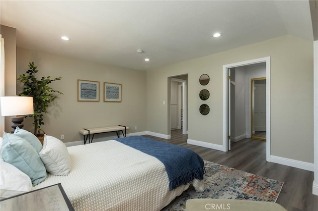 2306 255th St, Lomita, CA 90717 - bedroom with wood finished floors and recessed lighting