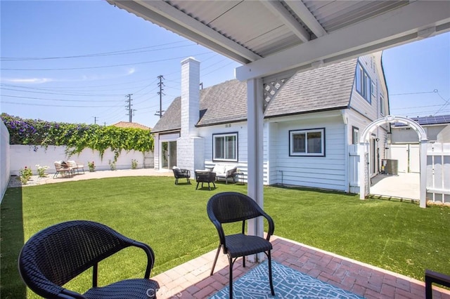 2306 255th St, Lomita, CA 90717 - fenced backyard with a patio
