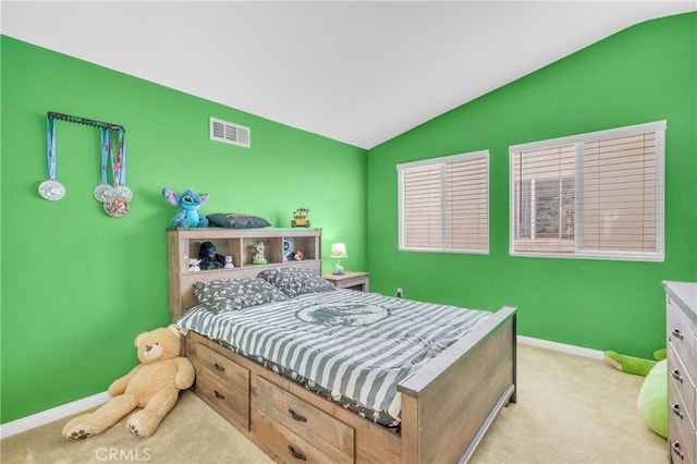10850 Cameron Ct, Corona, CA 92883 - bedroom featuring vaulted ceiling and light colored carpet