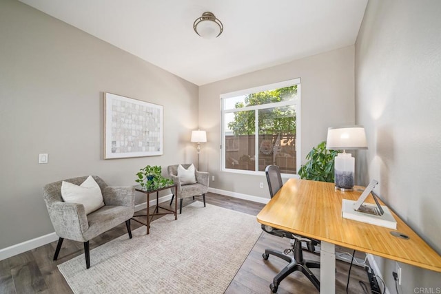 4507 Carnaby Ct, Carlsbad, CA 92010 - office area with wood finished floors