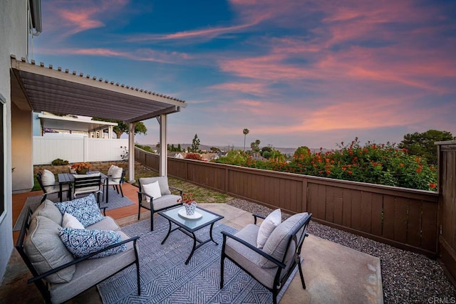 4507 Carnaby Ct, Carlsbad, CA 92010 - fenced backyard with an outdoor hangout area and a patio