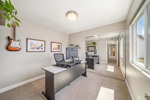 4507 Carnaby Ct, Carlsbad, CA 92010 - office featuring light carpet and healthy amount of natural light
