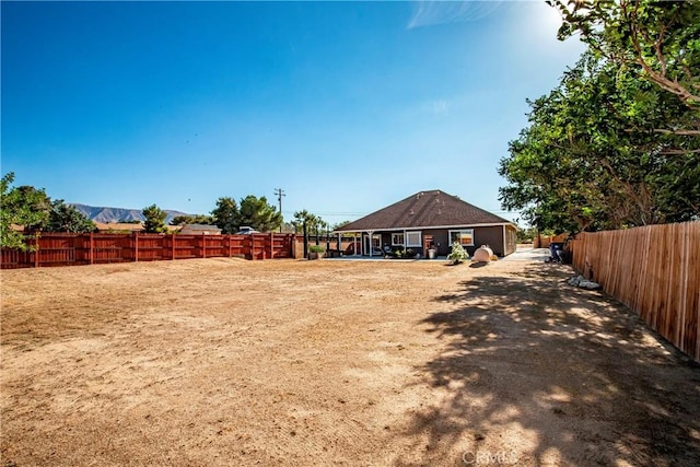 33430 133rd St E, Pearblossom, CA 93553 - view of fenced backyard