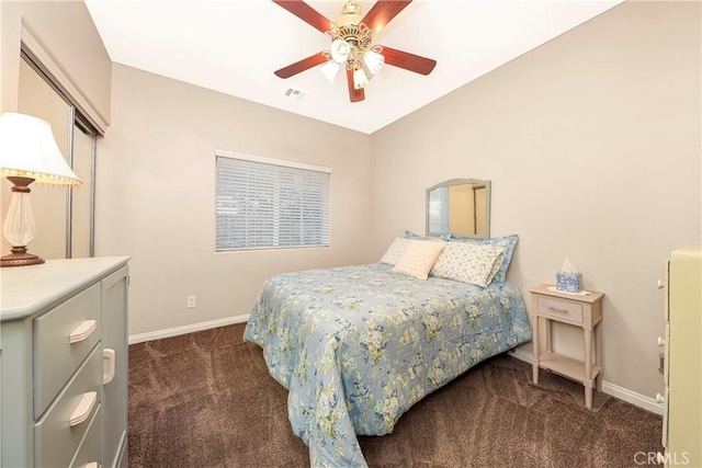 33430 133rd St E, Pearblossom, CA 93553 - bedroom featuring carpet and ceiling fan