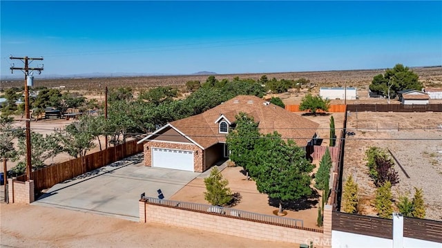 33430 133rd St E, Pearblossom, CA 93553 - aerial view of property and surrounding area