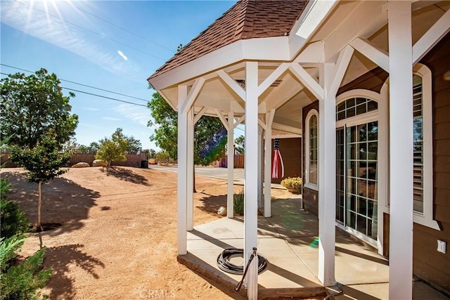 33430 133rd St E, Pearblossom, CA 93553 - view of patio