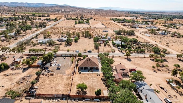 33430 133rd St E, Pearblossom, CA 93553 - overview of rural landscape with a desert landscape and a mountainous background