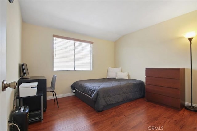 1469 Forest Glen Dr Unit 193, Hacienda Heights, CA 91745 - bedroom with wood finished floors and lofted ceiling
