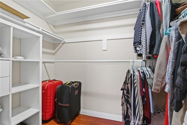 1469 Forest Glen Dr Unit 193, Hacienda Heights, CA 91745 - spacious closet with wood finished floors