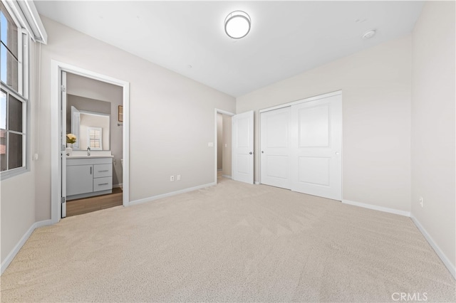 53 Bay Laurel, Irvine, CA 92620 - unfurnished bedroom with carpet, a closet, and connected bathroom