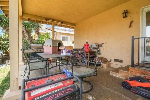 9130 Hargill, Bellflower, CA 90706 - view of patio / terrace with area for grilling and outdoor dining space