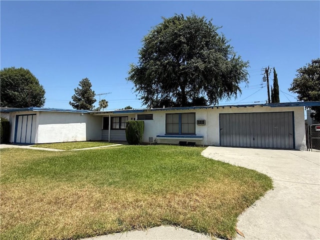 1836 E Walnut Crk, West Covina, CA 91791 - single story home featuring stucco siding, a front yard, a garage, and driveway