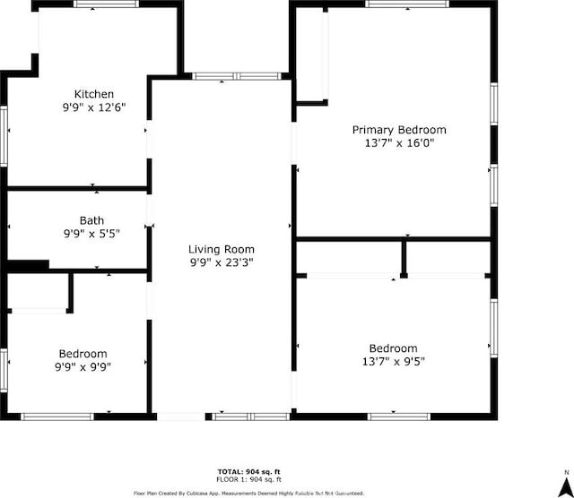 1613 W 56th St, Los Angeles, CA 90062 - view of room layout