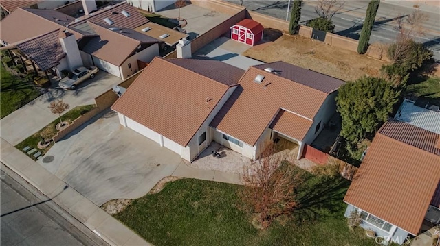 6231 Almond Valley Way, Quartz Hill, CA 93536 - aerial perspective of suburban area