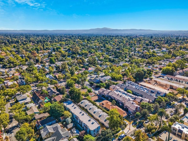 808 Magnolia Ave Unit 3, Pasadena, CA 91106 - aerial overview of property's location featuring mountains