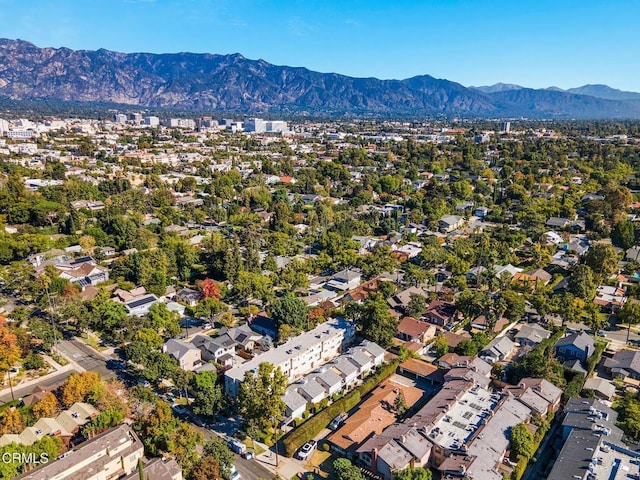 808 Magnolia Ave Unit 3, Pasadena, CA 91106 - aerial overview of property's location with a mountainous background