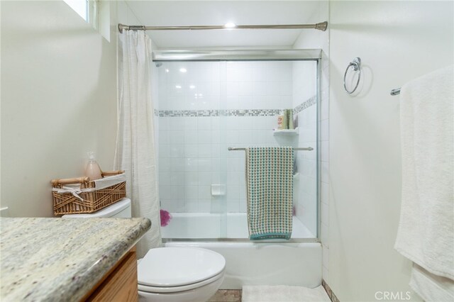 10838 Burnet Ave, San Fernando, CA 91345 - full bathroom featuring enclosed tub / shower combo and vanity