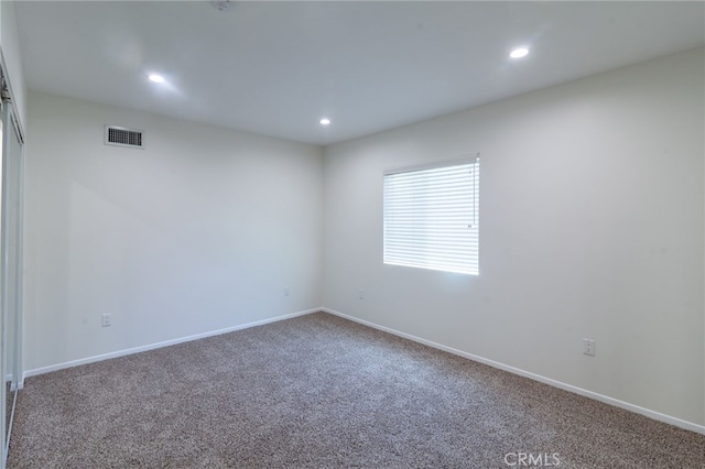 10838 Burnet Ave, San Fernando, CA 91345 - carpeted spare room with recessed lighting and baseboards