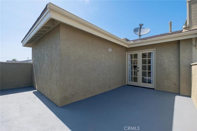 2017 Curtis Ave Unit B, Redondo Beach, CA 90278 - view of patio / terrace featuring french doors