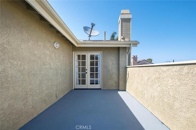 2017 Curtis Ave Unit B, Redondo Beach, CA 90278 - view of patio / terrace featuring french doors