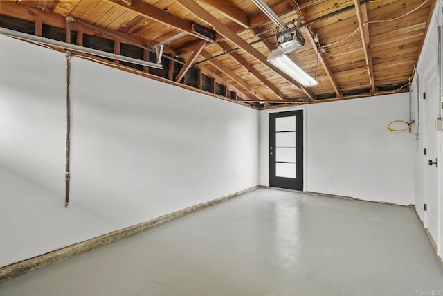 5243 Tara Pl, San Diego, CA 92117 - basement with wood ceiling